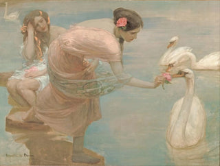 Ein Sommermorgen - Rupert Bunny — Ansicht des Kunstwerks