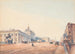 Ansicht von Sankt Petersburg - Russische Schule — Ansicht des Kunstwerks