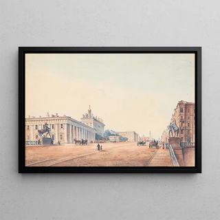 Russian School - View Of St Petersburg.webp