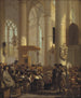 Innenansicht einer holländischen Kirche - Rutger van Langevelt — Ansicht des Kunstwerks