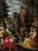 Die Predigt des heiligen Johannes der Täufer - Rutilio Manetti — Ansicht des Kunstwerks
