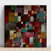 Reproduktion des Gemäldes Rythmes rot-grün und violett-gelb - Paul Klee