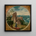 Saint Jérôme dans un paysage - Lucas Gassel — gerahmtes Bild an der Wand