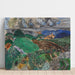 Reproduktion des Gemäldes Saint-Paul de Vence - Raoul Dufy