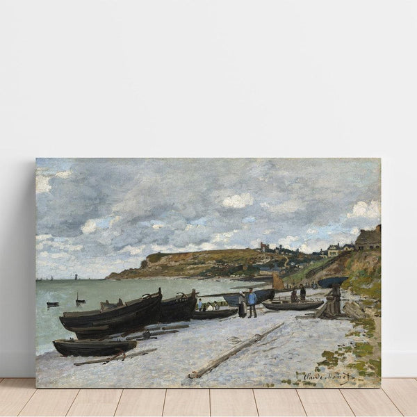 Reproduktion des Gemäldes Sainte-Adresse (1867) - Claude Monet