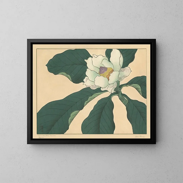 Gurkenblumen - Sakai Hōitsu — gerahmtes Bild an der Wand