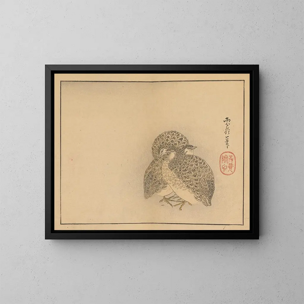 Sakai Hoitsu, Malerei 20 - Sakai Hōitsu — gerahmtes Bild an der Wand