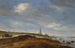 Panoramaansicht von Rhenen vom Rhein-Ufer im Westen der Stadt - Salomon van Ruysdael — Ansicht des Kunstwerks