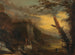 Figuren beim Fischen in einer felsigen Küstenlandschaft - Salvator Rosa — Ansicht des Kunstwerks