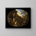 Landschaft mit bewaffneten Männern - Salvator Rosa — gerahmtes Bild an der Wand