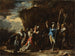 Szene aus der griechischen Geschichte: Der stumme Sohn des Königs Kroesus verhindert, dass die Perser seinen Vater töten - Salvator Rosa — Ansicht des Kunstwerks