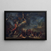 Die Gründung von Theben - Salvator Rosa — gerahmtes Bild an der Wand