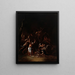 Der Hexensabbat - Salvator Rosa — gerahmtes Bild an der Wand