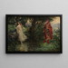 Dante und Beatrice - Salvatore Postiglione — gerahmtes Bild an der Wand