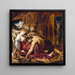 Samson und Dalila - Peter Paul Rubens — gerahmtes Bild an der Wand