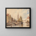 Kirche Notre-Dame von Brügge - Samuel Austin — gerahmtes Bild an der Wand