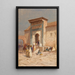 Eingang von Sion Halomi - Samuel Colman — gerahmtes Bild an der Wand