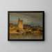 Alte Turm in Avignon - Samuel Colman — gerahmtes Bild an der Wand