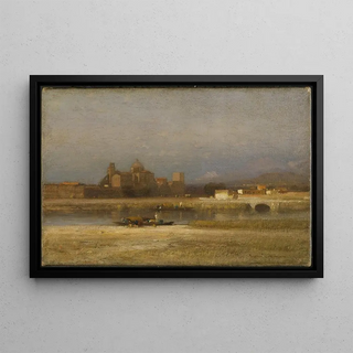 Samuel Colman - On the Viga Outskirts of the City of Mexico.webp