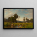Sägewerk Valley Ashford Connecticut - Samuel Colman — gerahmtes Bild an der Wand