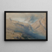 Die Kette des Einsiedlers vom Rogers Pass, Kanadischer Pazifik - Samuel Colman — gerahmtes Bild an der Wand