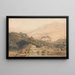 Ein Dorf Cafre - Samuel Daniell — gerahmtes Bild an der Wand