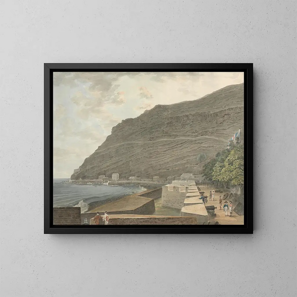 Ein starker Küstenabschnitt - Samuel Davis — gerahmtes Bild an der Wand