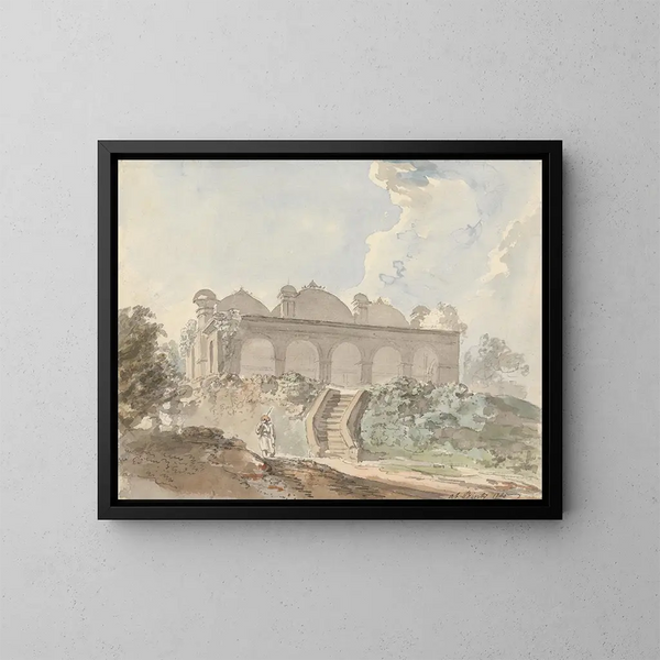 Au pointu - Samuel Davis — gerahmtes Bild an der Wand