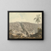 Fente dans une formation de roches - Samuel Davis — gerahmtes Bild an der Wand