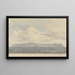 Fernsicht einer Insel - Samuel Davis — gerahmtes Bild an der Wand