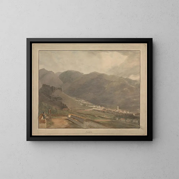 Madeira - Samuel Davis — gerahmtes Bild an der Wand