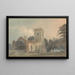 Alte Kirche von St Lawrence Ayot St Lawrence Hertfordshire - Samuel Davis — gerahmtes Bild an der Wand