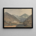 L'ancienne capitale d'hiver du Bhoutan au Punakha Dzong - Samuel Davis — gerahmtes Bild an der Wand