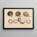 Le fruit du mangoustan, Malacca - Samuel Davis — gerahmtes Bild an der Wand