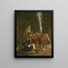 Hof - Samuel Edmund Waller — gerahmtes Bild an der Wand