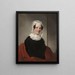 Lydia Coit Terry Mme Eliphalet Terry - Samuel Finley Breese Morse — gerahmtes Bild an der Wand