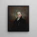 Portrait des Dr. James E. B. Finley - Samuel Finley Breese Morse — gerahmtes Bild an der Wand