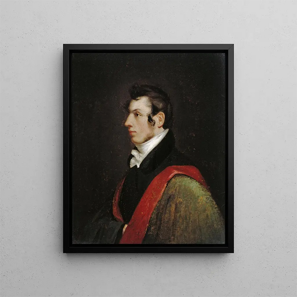 Selbstporträt - Samuel Finley Breese Morse — gerahmtes Bild an der Wand