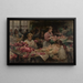 Les fleuristes de Clerkenwell - Samuel Fisher — gerahmtes Bild an der Wand