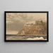 mutiger Felsen auf der Insel Baring - Samuel Gurney Cresswell — gerahmtes Bild an der Wand