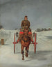 Der Postwagen im Winter - Samuel Henry Alken — Ansicht des Kunstwerks