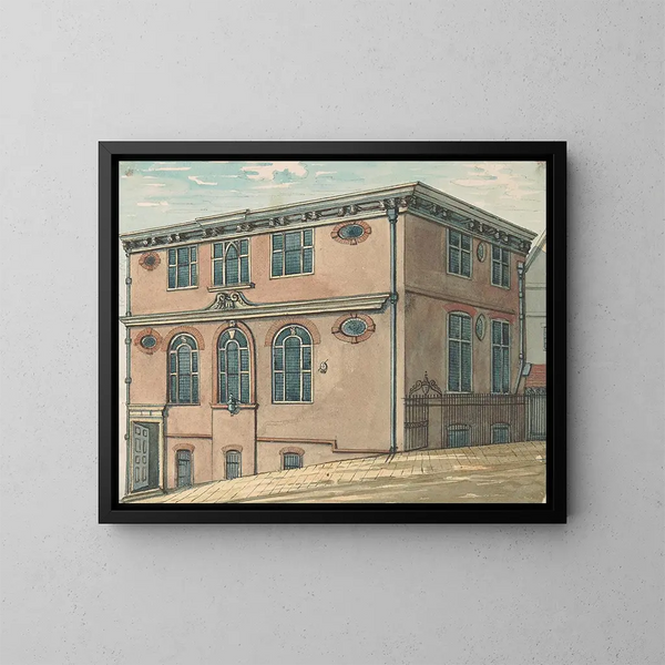 Schmiedewerkstatt - Samuel Ireland — gerahmtes Bild an der Wand