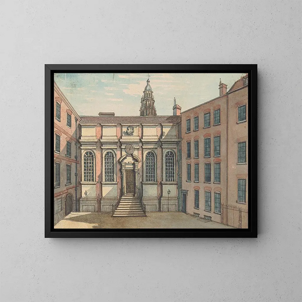 L'auberge de Clements - Samuel Ireland — gerahmtes Bild an der Wand