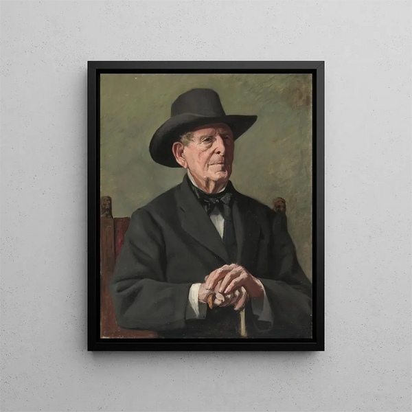 Samuel Isham - Portrait of an Old Sea Captain.webp