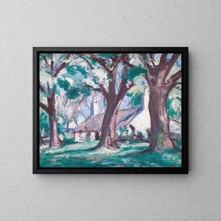 Kirkcudbright - Samuel John Peploe — gerahmtes Bild an der Wand