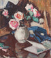 Rosen Rosen in einer Vase - Samuel John Peploe — Ansicht des Kunstwerks