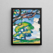 Arbres Douglas Hall - Samuel John Peploe — gerahmtes Bild an der Wand