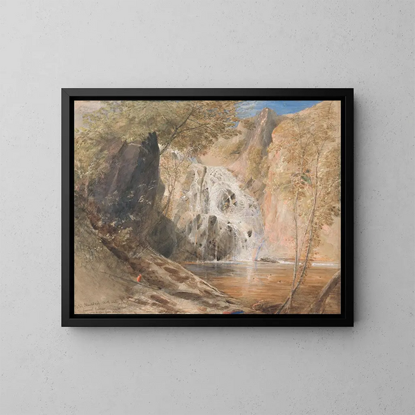 Pistil Mawddach, Nordwales - Samuel Palmer — gerahmtes Bild an der Wand