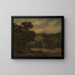 Skizze nach der Natur im Sion-Park - Samuel Palmer — gerahmtes Bild an der Wand