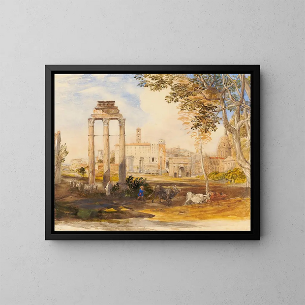 Le Forum romain - Samuel Palmer — gerahmtes Bild an der Wand